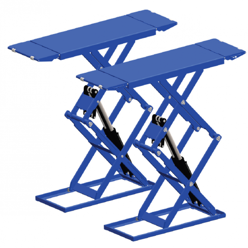 Cầu nâng cắt kéo nâng bụng 3.5 tấn, lắp nổi (3 Pha, màu đen RAL 9005)