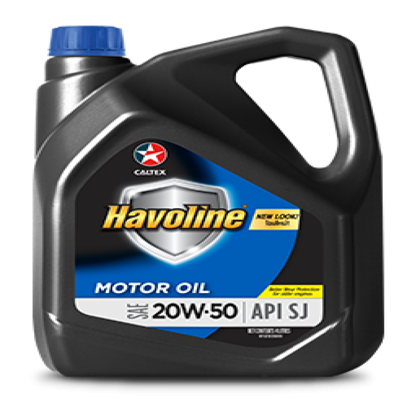 Dầu động cơ ô tô Havoline MO Extra SL 20w50, 4 Lít (Xăng).