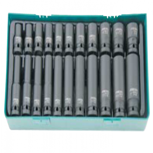 [JONN-S03A4122SP] Bộ khẩu 22 chi tiết dùng cho súng vặn ốc hệ mét 1/2'' ( hệ ngắn và hệ dài), model: S03A4122SP