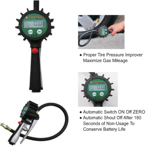 [JONN-AG010090A] Súng bơm lốp 90 PSI hiển thị số