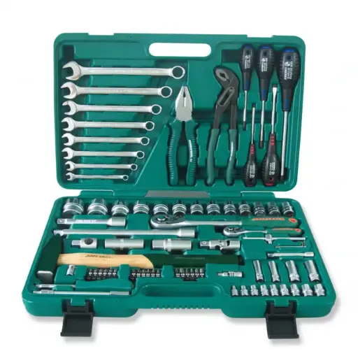 [JONN-S04H52477S] Bộ dụng cụ 77 chi tiết, có hộp đựng