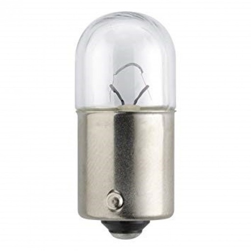 [JA-806L-1411] Bóng đèn phanh/lùi R10W 2V, 1 tóc (giắc cài)