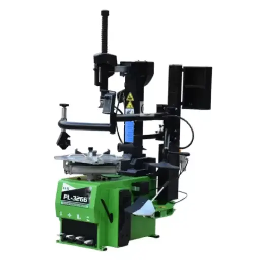 [PULI-KPL-3266] Máy ra vào lốp xe con với tay hỗ trợ (màu ghi RAL7016)