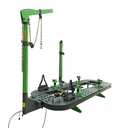 Bệ kéo nắn lắp nổi cho xe con, tháp kéo 10 tấn (5600x2260x500 mm, Kèm bộ phụ kiện)