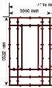 Bệ kéo nắn chìm sàn cho xe con 3980x6522mm