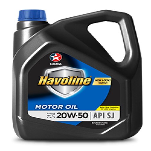 [CALT-500294LPI] Dầu động cơ ô tô Havoline MO Extra SL 20w50, 4 Lít (Xăng).